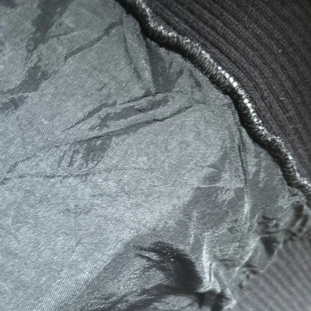 LAUREN RL Stylish Black Jacket with Green and Purple Accents - Picture 11 of 12